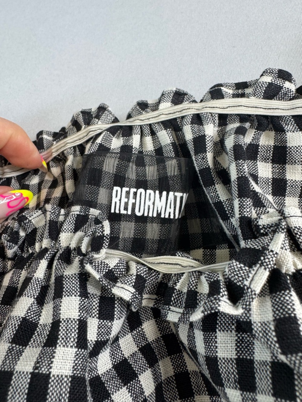 REFORMATION Lakely Top Size L NWT - Picture 3 of 7